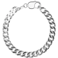 IX Studios Chunky Curb Bracelet - Silver