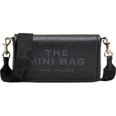 Kortfack - Svarta Axelremsväskor Marc Jacobs The Leather Mini Bag - Black
