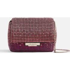 Ted Baker Rosa Axelremsväskor Ted Baker Women's Gliters Crystal Mini Cross Body Bag Bright Pink