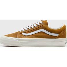 Vans Bruna - Unisex Sneakers Vans Premium Old Skool Shoes lx Wax Leather Golden Brown Unisex Brown