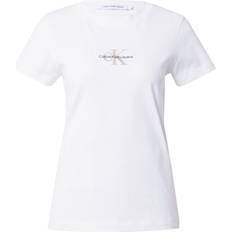 Calvin Klein Jeans Slim Monogram T-shirt White