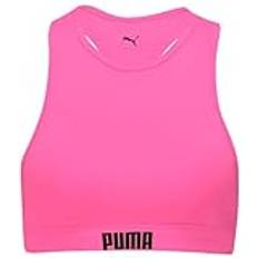 Puma Baddräkter Puma W Racerback Swim Top Bikini Fluo Pink