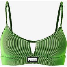 S Bikiniöverdelar Puma Bikini-bh Peek-a-boo Top Grön