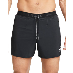 Herr - XL Shorts Nike Trail Second Sunrise Dri-FIT Brief Lined Running Short - Black/Dark Smoke Grey/White