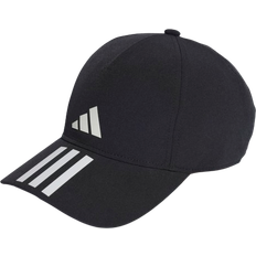 Adidas Dam - Återvunnet material Kläder adidas 3-stripes Aeroready Baseball Cap - Black/White