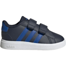 25 Sneakers adidas Infant Grand Court Lifestyle Hook And Loop Shoes - Legend Ink/Royal Blue/Cloud White