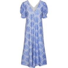 Y.A.S Dam - Midiklänningar Y.A.S Sisa Midi Dress - Palace Blue