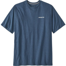 Patagonia Herr T-shirts & Linnen Patagonia Men's P-6 Logo Responsibili-Tee - Utility Blue