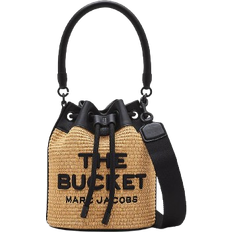 Kortfack Bucketväskor Marc Jacobs The Woven Bucket Bag - Natural