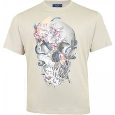 Religion Dam T-shirts & Linnen Religion Mens plus parrot skull t-shirt fawn