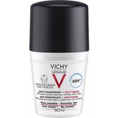 Vichy Torr hud Deodoranter Vichy Homme 48H Anti-Perspirant Anti-Stains Deo Roll-on 50ml 1-pack