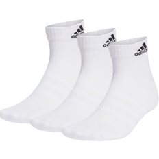 Adidas Cushioned Sportswear Ankle Socks 3-Pairs - White/Black