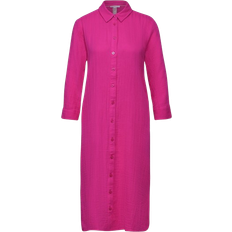 Street One Women's Muslin Dress - Pink