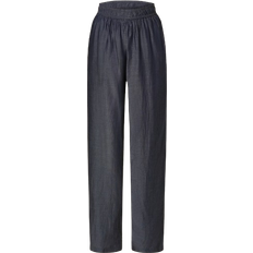 Neo Noir Astra Chambray Pants - Dark Navy