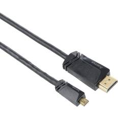 Hama HDMI-kablar Hama 3 Stars HDMI - HDMI Micro High Speed with Ethernet 1.5m