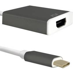 Qoltec USB C - HDMI Adapter M-F 0.2m