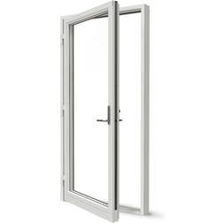 NorDan Ntech Aluminium Sidohängt fönster 3-glasfönster 80x200cm