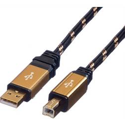 Roline Gold USB A-USB B 2.0 4.5m