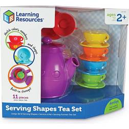 Learning Resources Serving Shapes Tea Set