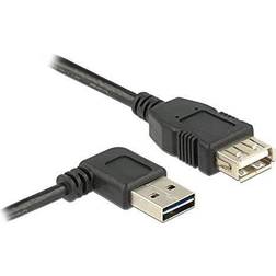 DeLock Easy-USB USB A - USB A (angled) 2.0 1m