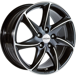 Ronal R51 Black polished 8x17 5x114.3 ET40 CH82