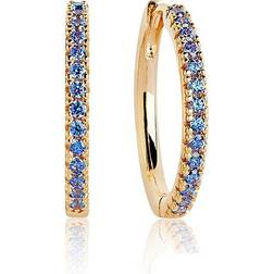 Sif Jakobs Ellera Earrings - Gold/Blue