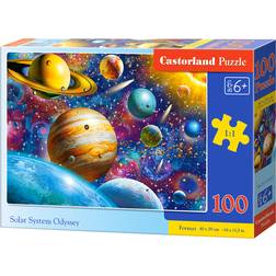 Castorland Solar System Odyssey 100 Bitar
