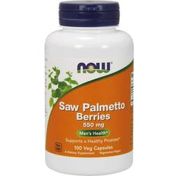 Now Foods Saw Palmetto Berries 550mg 100 st