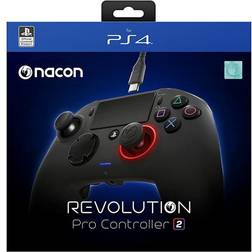 Nacon Revolution Pro 2 Controller (Red Halo,PS4) - Black