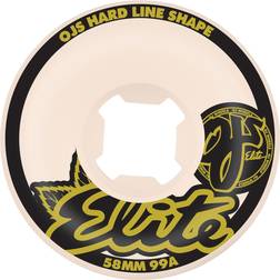 Oj Wheels Elite White Hardline 58mm 99A