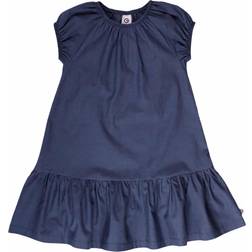 Müsli Chambray Shorts Sleeve Dress - Blue (1551004700-563018901)