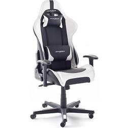 DxRacer Classic Gaming Chair - Black/White