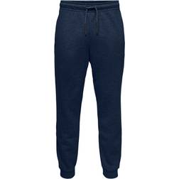 Only & Sons Only & Sons Solid Colored Sweatpants - Blue/Dress Blues