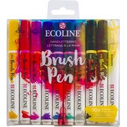 Ecoline Hand Lettering Brush Pen 10 Set