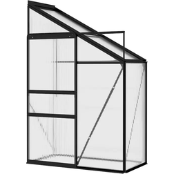 vidaXL 312043 0.87m² Aluminium Polycarbonate