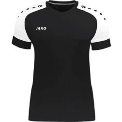 JAKO Champ 2.0 Short-Sleeved Jersey Unisex - Black/White