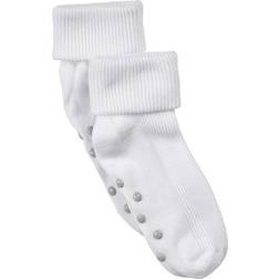 Minymo Baby Rib Sock 2-pack - White (5067-100)
