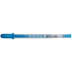 Sakura Gelly Roll Metallic Blue Gel Pen 0.5mm