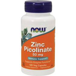 Now Foods Zinc Picolinate 50mg 120 st
