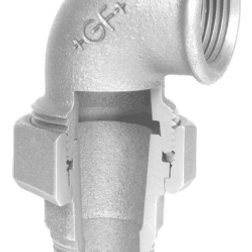 Georg-Fischer Union elbow galvanized conical for m 3/4