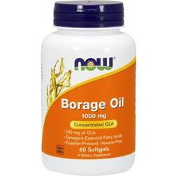 Now Foods NOW Borage Oil 1000 mg 60 kapslar