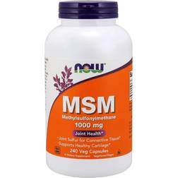 Now Foods NOW MSM 1000 mg 240 kapslar