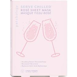 Patchology Served Chilled Rosé Sheet Mask 4-pack