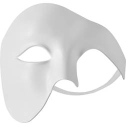 tectake Venetian Phantom Mask White