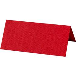 Placeringskort Röd 10-pack