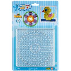 Hama Beads Maxi Pärlplattor 2 st. Fyrkant/Cirkel One Size Pärlplattor