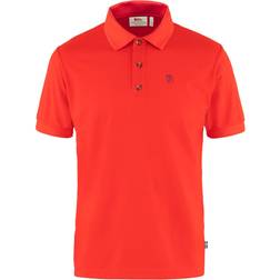 Fjällräven Crowley Pique Polo Shirt - True Red