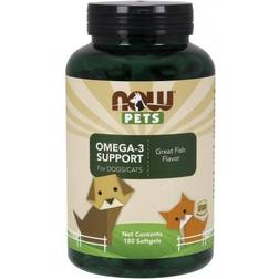 Now Foods Pets, Omega-3 Support 180 softgels 180 st