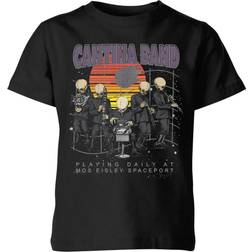 Star Wars Kid's Cantina Band At Spaceport T-shirt - Black