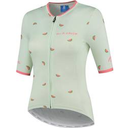 Rogelli Fruity Jersey Women - Mint/Coral